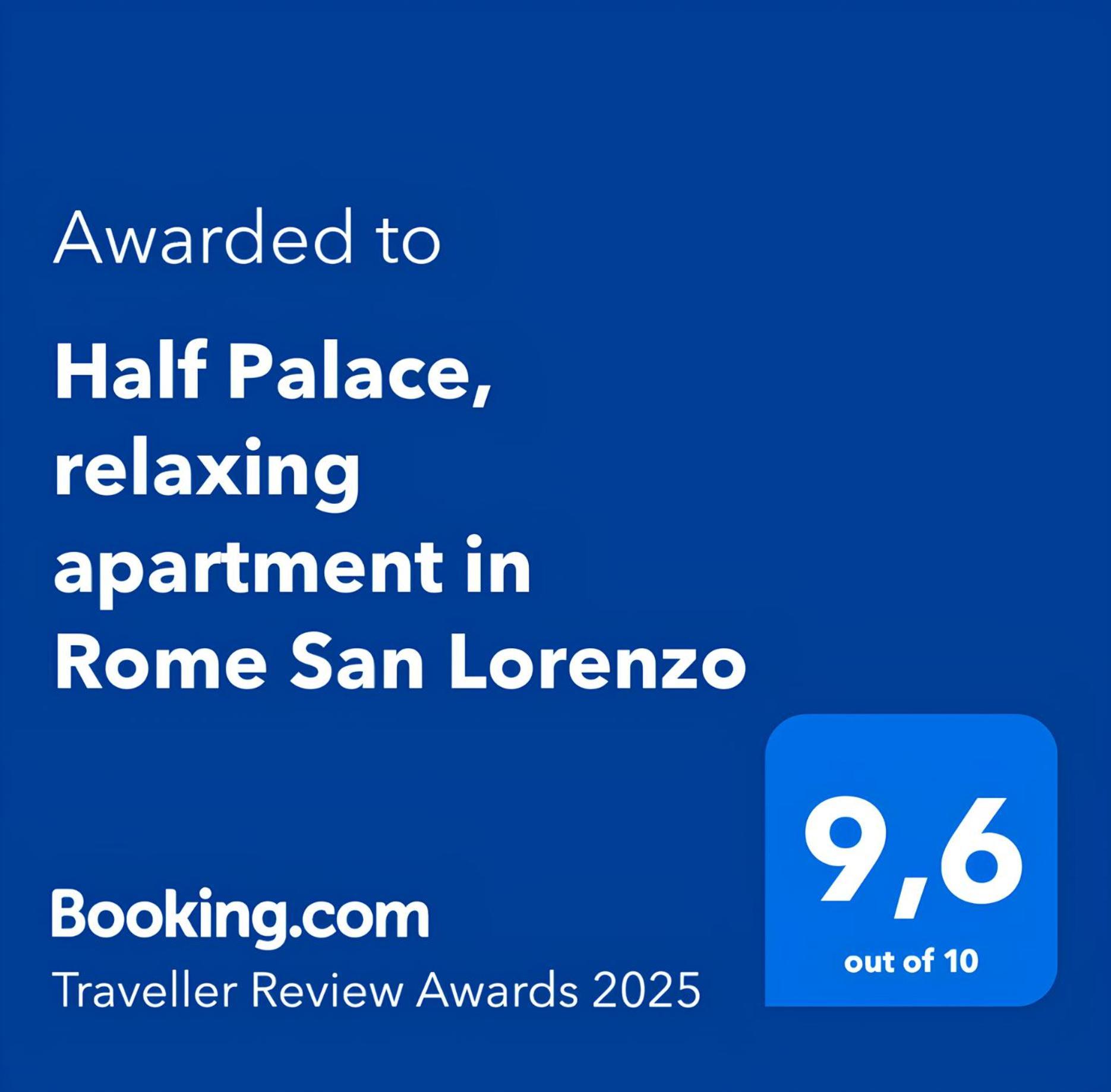Half Palace, Relaxing Apartment In Rome San Lorenzo Esterno foto